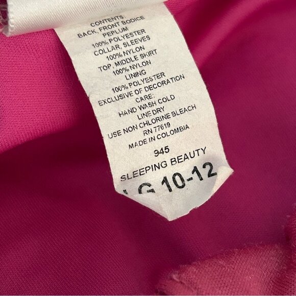 ❤️ Disney Enchanting Pink Princess Costume Size L (10/12) - Picture 3 of 8